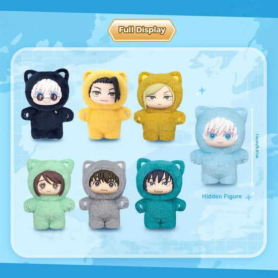 Jujutsu Kaisen Cat Ear Plush (box of 6) 咒術迴戰  貓耳毛絨盲盒