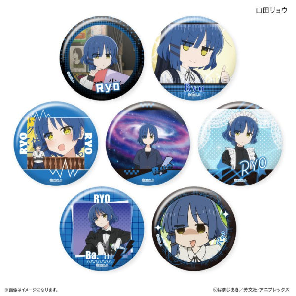 Bocchi the Rock! Dakecan Only Yamada Ryo Trading Can Badge (set of 7) 孤獨搖滾 山田涼