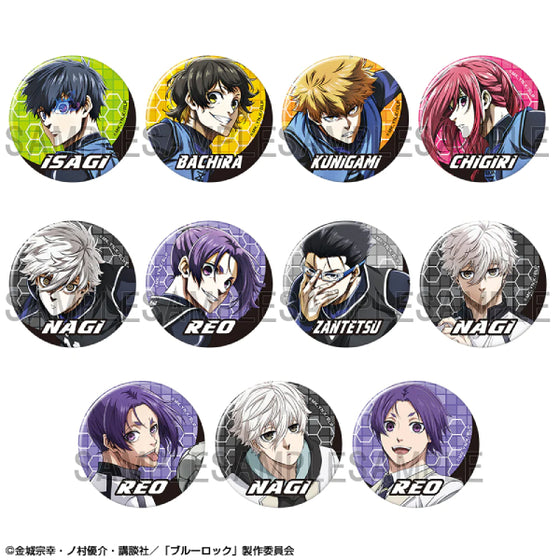 Blue Lock the Movie EPISODE Nagi tin badge (set of 11) 藍色監獄 襟章
