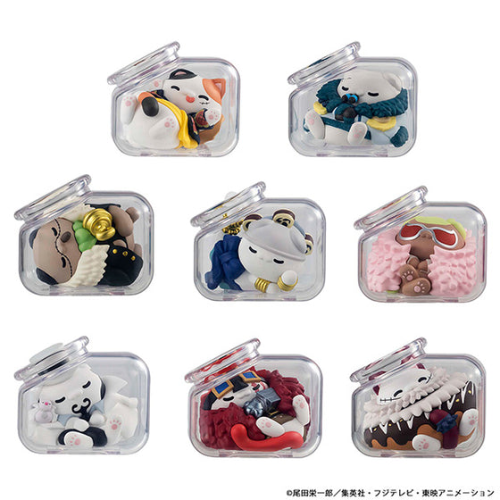 MEGA CAT PROJECT Good Night NyanPieceNyan Ver. Luffy with rivals (box of 8) 海賊王 貓