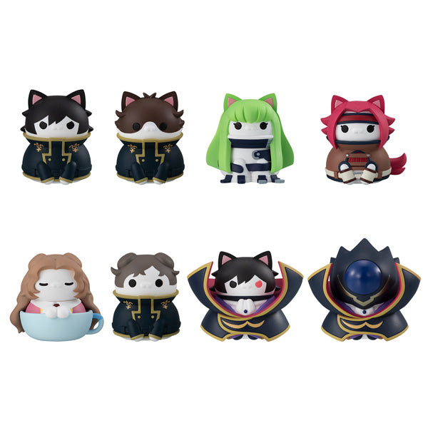 MEGA CAT PROJECT  CODE GEASS Lelouch of the Rebellion Code Genyass (box of 8) 叛逆的魯魯修 叛逆的魯魯喵