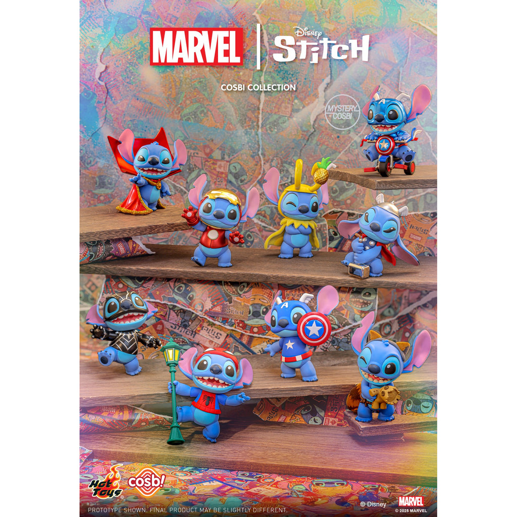 Marvel Stitch - Cosbi Collection (box of 8) 史迪仔 史迪奇 扮嘢小魔星
