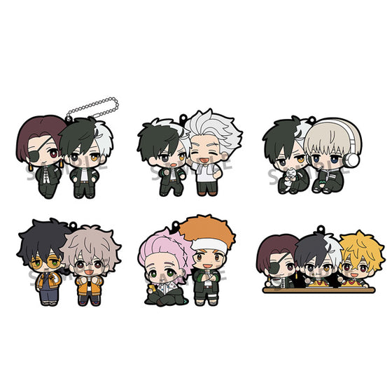 Rubber Mascot Buddycolle WIND BREAKER (set of 6) 防風少年 防風鈴