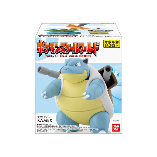 POKEMON SCALE WORLD KANTO REGION REGION BLASTOISE 寵物小精靈 寶可夢 水箭龜