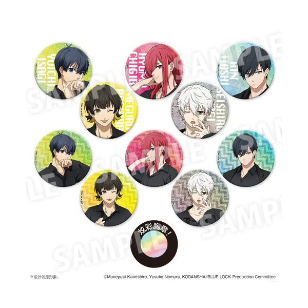 Blue Lock Kirakira Trading Can Badge (set of 10) 藍色監獄 襟章