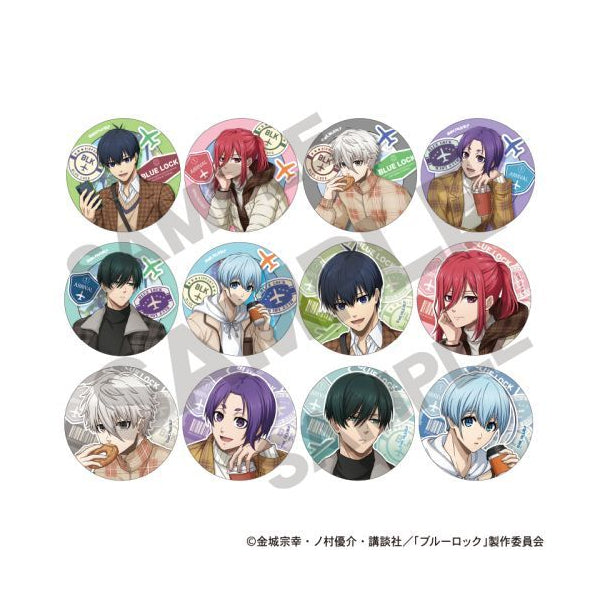 Blue Lock Trading Can Badge Trip (set of 12) 藍色監獄 襟章