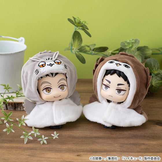 Lookup cape Haikyu!! (Bokuto Owl / Akaashi Owl) 排球少年 木兔 光太郎 赤葦 京治