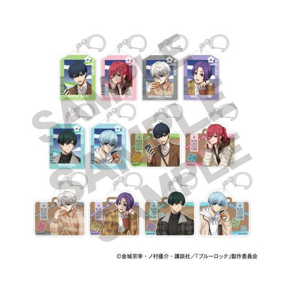 Blue Lock Trading Acrylic Key Chain Trip (set of 12) 藍色監獄 鎖匙扣 掛飾