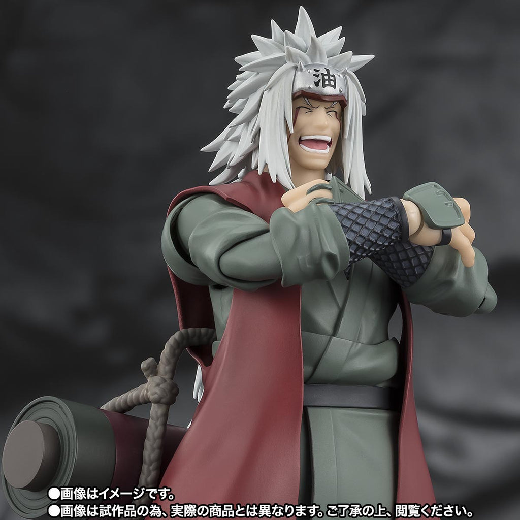 S.H.Figuarts JIRAIYA -Hidden Leaf Heroic Master Sage- (Sage Mode Set) 火影忍者 自來也