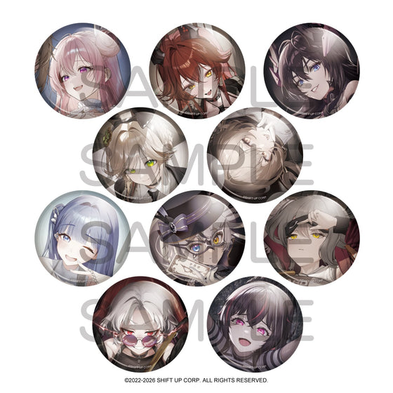 Goddess of Victory Nikke Burst Collection Badge Vol.7 (set of 10) 勝利女神 妮姬 襟章