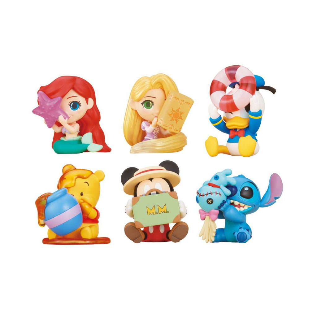 PERIHAPI! Hide & Seek Kakurenbo Disney Characters (Set of 6) 迪士尼 米奇 維尼 史迪仔 公主 唐老鴨