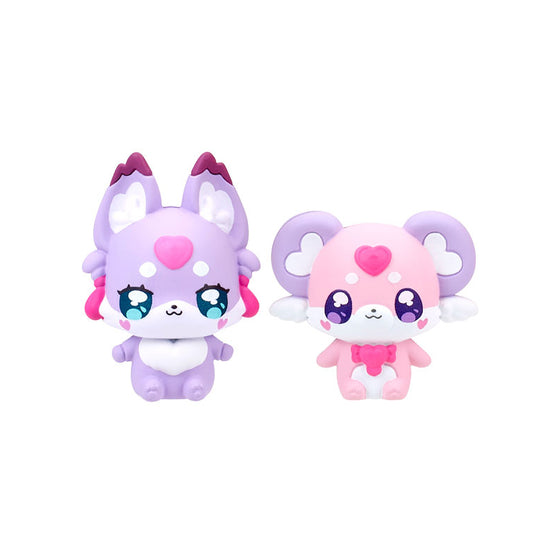 Star Detective Precure! PreCoorde Doll Pochitan & Mashutan Set 偵探光之美少女 Pretty Cure 變身膠公仔 精靈包包探 & 綿綿探套裝