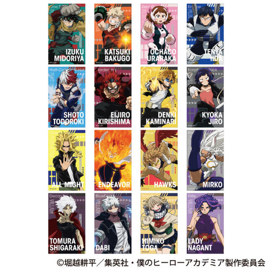 My Hero Academia Memorial Clear Card Collection (box of 8 packs) 我的英雄學院 收藏卡