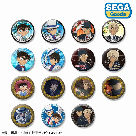 Detective Conan Can Badge Vol.1 (set of 15) 名偵探柯南 襟章