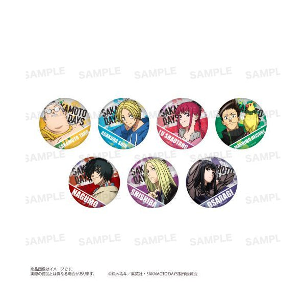 SAKAMOTO DAYS Trading Badges (set of 7) 坂本日常 坂本太郎
