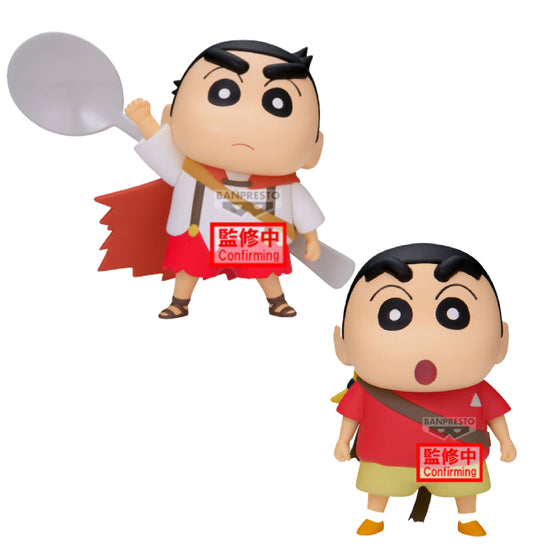 CRAYON SHINCHAN THE MOVIE: SUPER HOT! THE SPICY KASUKABE DANCERS KASUKABE BOUEITAI FIGURE VOL.1 (Spoon/ Normal) 蠟筆小新