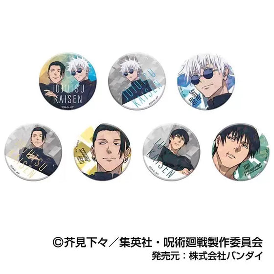 Jujutsu Kaisen Kaitama/Tamaori Kiratto CAN Badge (Box of 10) 咒術迴戰 襟章 五條悟 夏油傑 伏黑甚爾