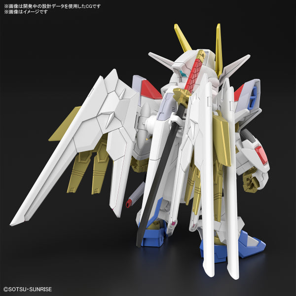 SD GUNDAM CROSS SILHOUETTE MIGHTY STRIKE FREEDOM GUNDAM 機動戰士 高達 突擊自由高達極 非凡突擊自由高達 SDCS