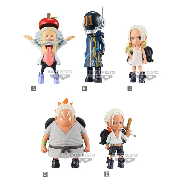 [WCF] ONE PIECE WORLD COLLECTABLE FIGURE EGGHEAD 4 (set of 5) 海賊王 未來島 蛋頭篇