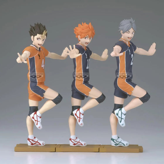 HAIKYU!! FIGURE (YU NISHINOYA / SHOYO HINATA / KOSHI SUGAWARA) 排球少年