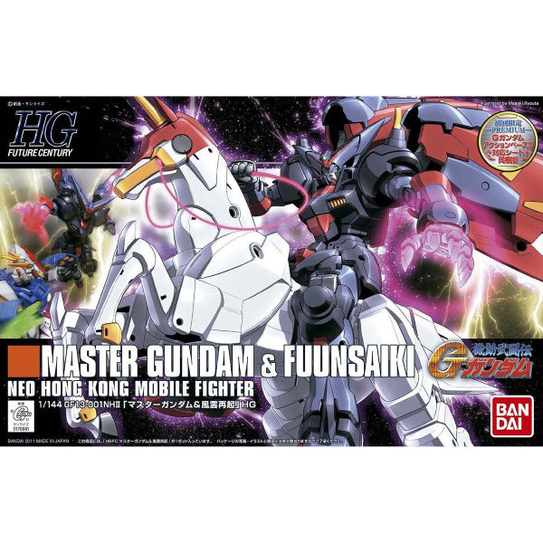 1/144 HGFC MASTER GUNDAM & FUUNSAIKI 機動戰士 高達 盟主高達 風雲再起
