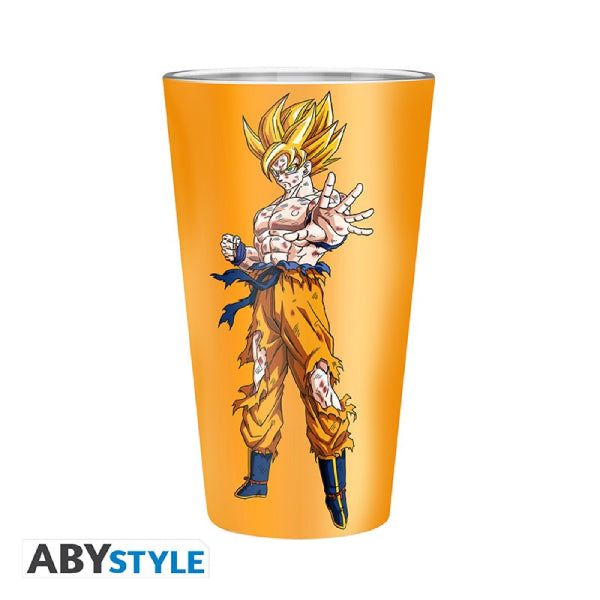 DRAGON BALL - Large Glass - 400ml - Goku Super Saiyan 龍珠 孫悟空 杯