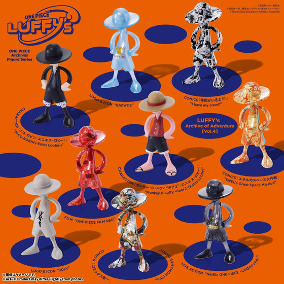 LUFFY's Archive of Adventure [Vol.4] (box of 10) 海賊王 路飛