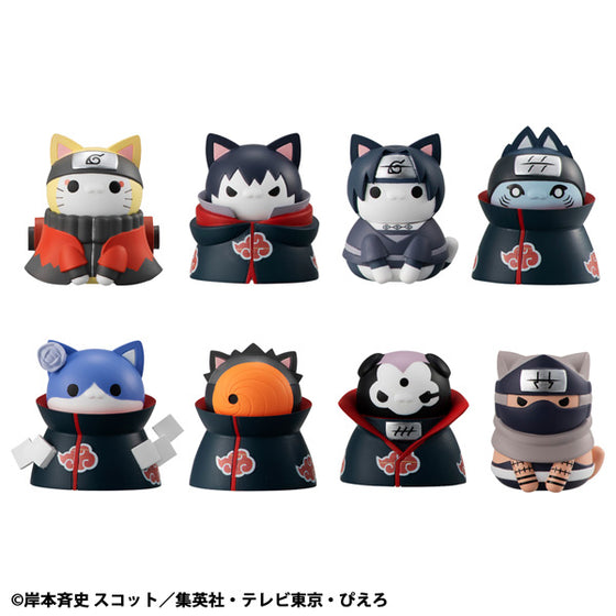 MEGA CAT PROJECT Nyaruto! Defense battle of village of Konoha (set of 8) (2026 JUL ver.) 火影忍者 曉