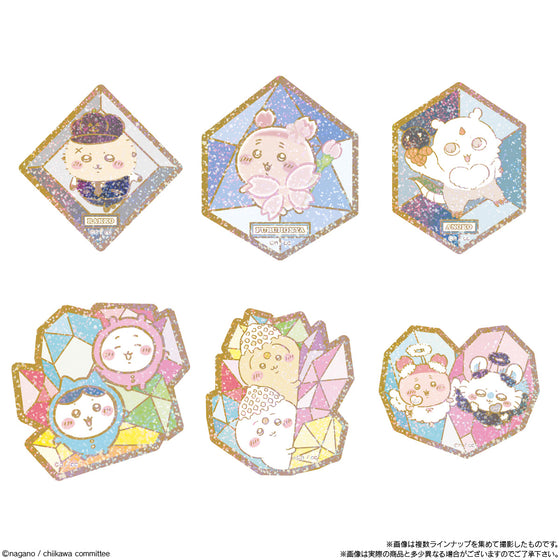 Chiikawa KIRAKIRA DIE-CUT STICKER WITH GUMMY (pack of 12) ちいかわ 小可愛 吉伊卡哇 貼紙