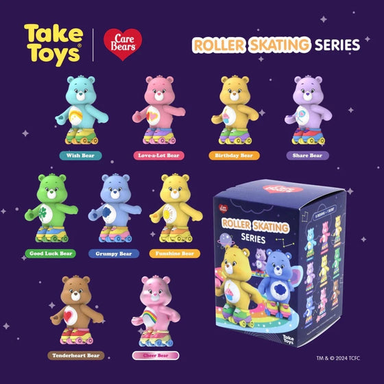 CB-BBF-002 Care Bears Sweet Roller Skating Series (box of 8)
