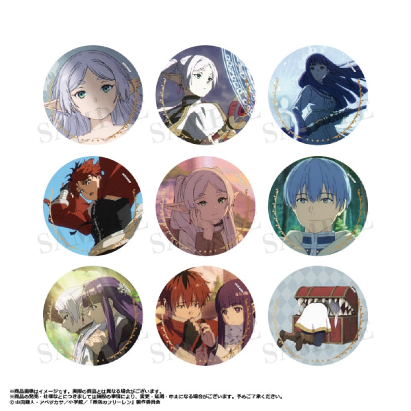 Frieren Beyond Journey's End Trading BIG Foil-stamped Can Badge (set of 9) 葬送的芙莉蓮 襟章