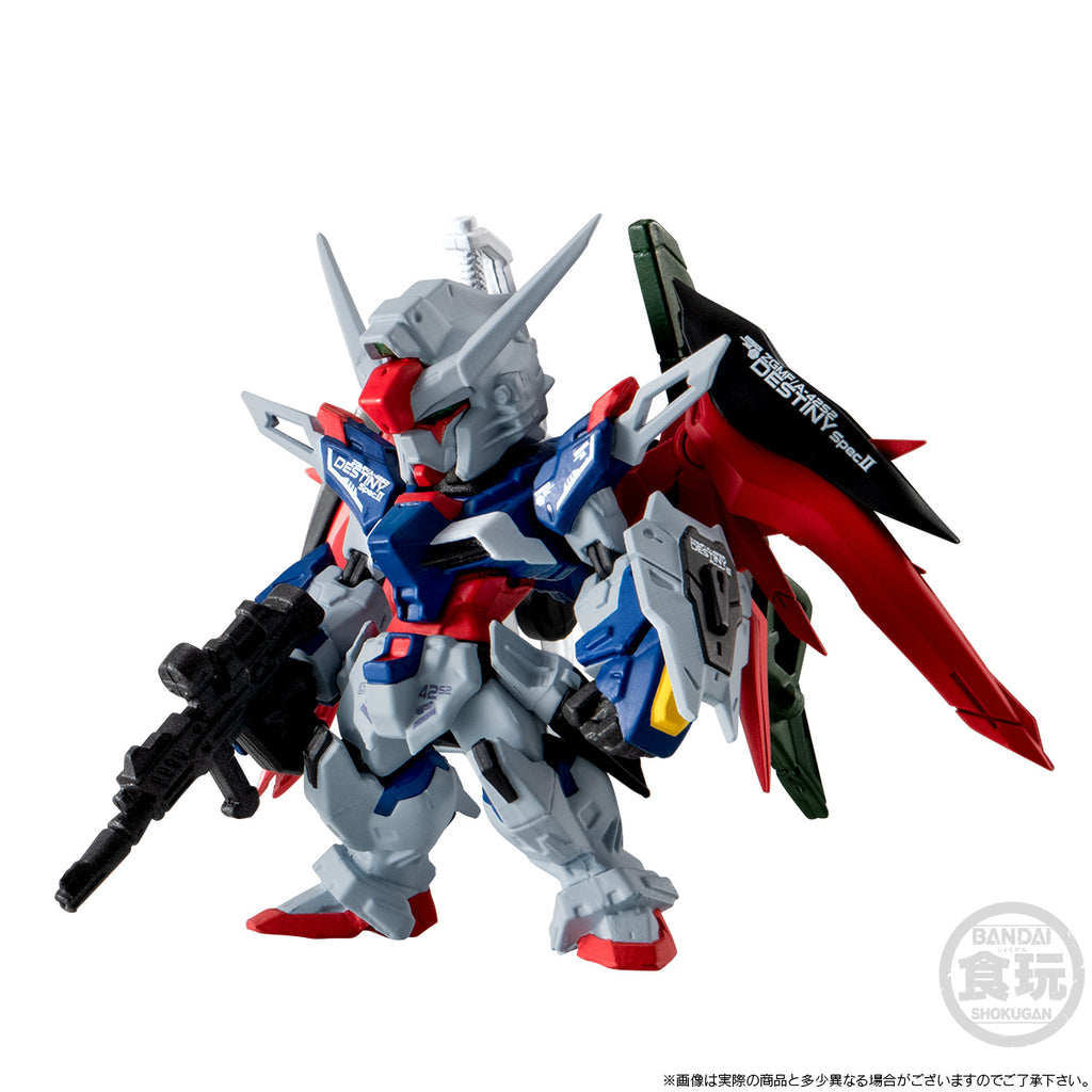 FW GUNDAM CONVERGE Destiny Gundam Spec II & Zeus Silhouette 魂限 機動 戰士 命運 高達