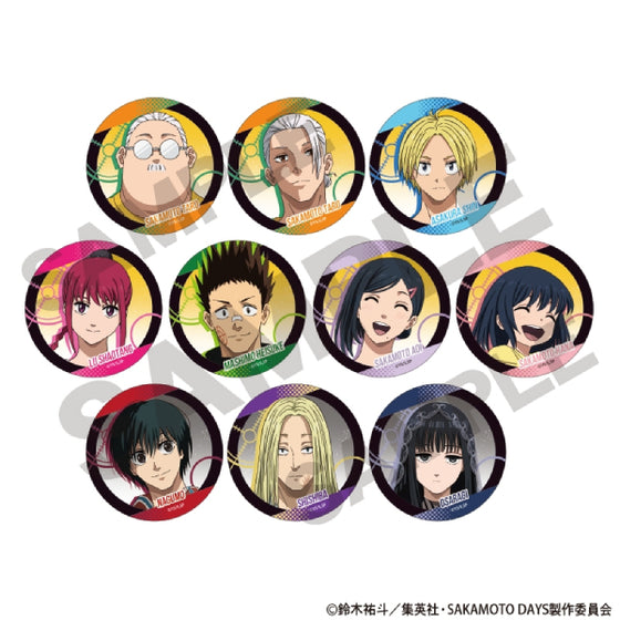 SAKAMOTO DAYS Trading Badges (set of 10) 坂本日常 坂本太郎