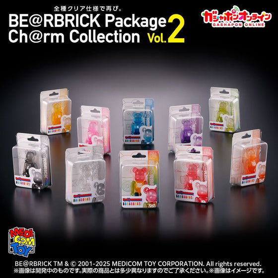BE@RBRICK Package Ch@rm Collection Vol.2 (set of 10) 吊飾 扭蛋