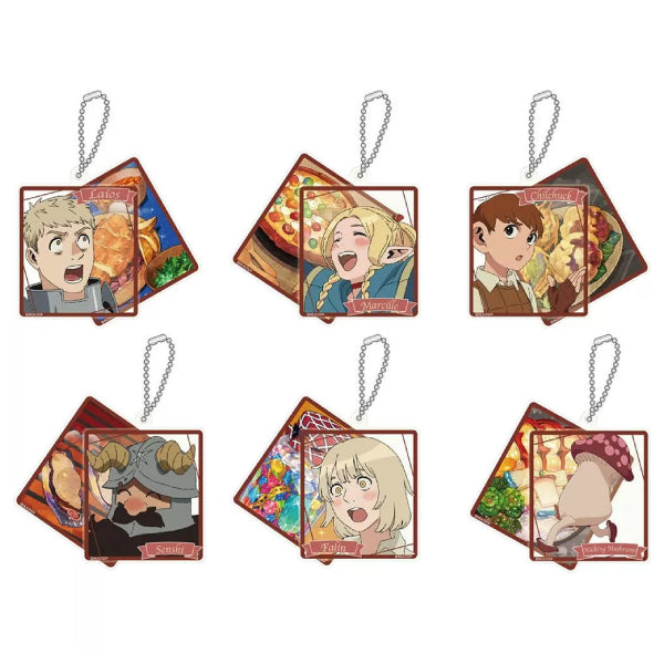 Delicious in Dungeon Trading Acrylic Key Ring (Set of 6) 迷宮飯 鎖匙扣 吊飾 掛飾 Bell Fine