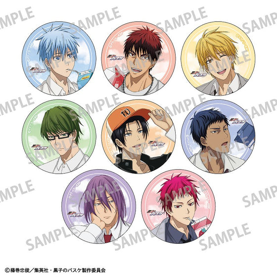 Kuroko's Basketball Trading Badge - Pack Juice (set of 8) 黑子的籃球 幻影籃球王 襟章