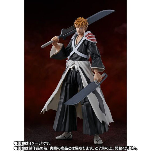 S.H.Figuarts ICHIGO KUROSAKI DUAL ZANGETSU 漂靈 死神 千年血戰 黑崎一護 二刀斬月 shf