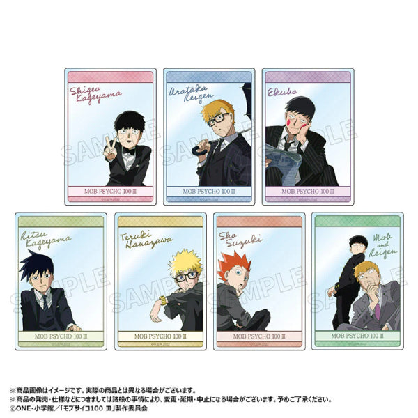 Mob Psycho 100 III Trading Acrylic Cards (set of 7) 路人超能100 靈能百分百