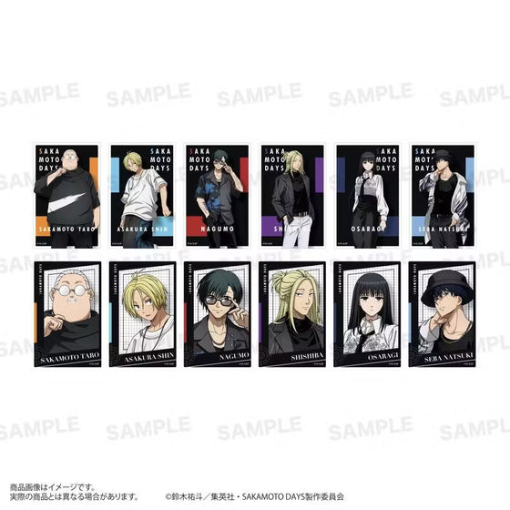 SAKAMOTO DAYS Trading Acrylic Card (Mode Fashion Ver.) (set of 12) 坂本 日常