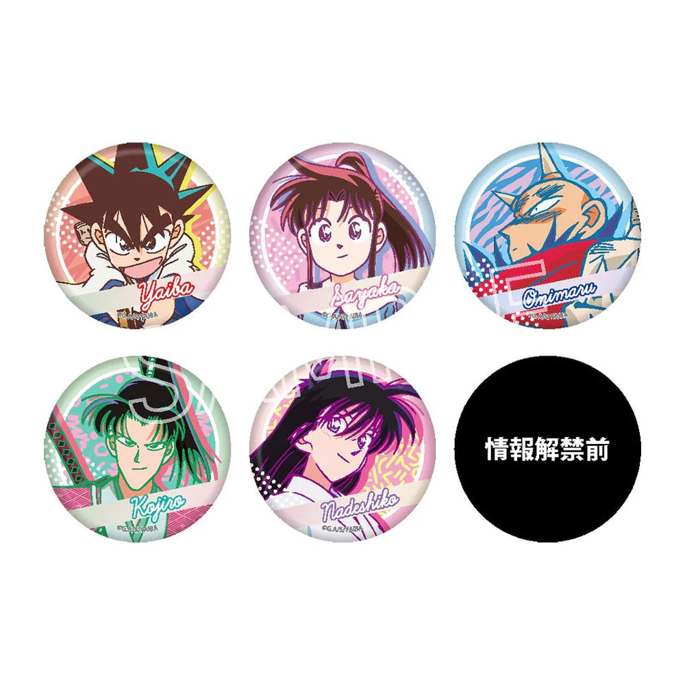 True Samurai Legend YAIBA Style Up Series vol.2 Trading Can Badge (set of 6) 反斗劍神 劍神傳說 襟章 徽章