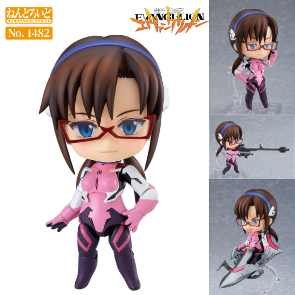 1482 Nendoroid Mari Makinami Illustrious Plugsuit Ver. (2024 Sep Resale ver.) 新世紀福音戰士 真希波 黏土人