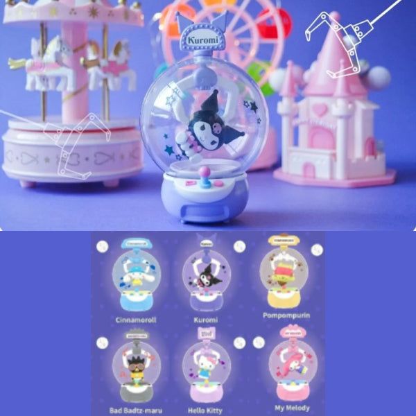 Sanrio characters Capsule Machine (set of 6) 夾公仔機