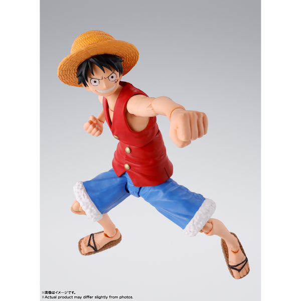 S.H.Figuarts MONKEY.D.LUFFY -ROMANCE DAWN- 海賊王 路飛 SHF