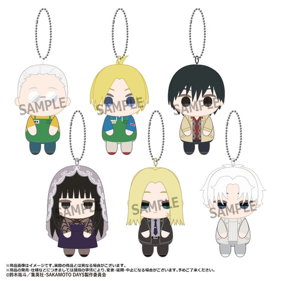 SAKAMOTO DAYS Plush Mascot (Set of 6) 坂本日常 吊飾