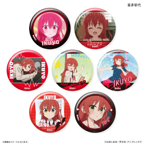 Bocchi the Rock! Dakecan Only Kita Ikuyo Trading Can Badge (set of 7) 孤獨搖滾 喜多郁代
