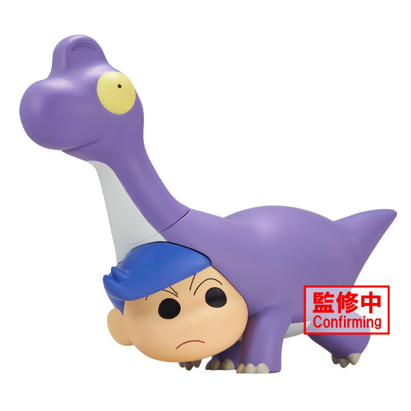 CRAYON SHINCHAN THE MOVIE: OUR DINOSAUR DIARY KASUKABE BOUEITAI FIGURE VOL.3 (A: BRACHIOSAURUS KAZAMA-KUN / B: TRICERATOPS BO-CHAN) 蠟筆小新 我們的恐龍日記 春日部防衛隊 (A: 風間 腕龍 / B: 阿呆 三角龍)