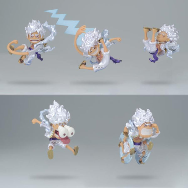 [WCF] ONE PIECE MONKEY.D.LUFFY GEAR5 SPECIAL METALLIC COLOR VER. (set of 5) 海賊王 路飛