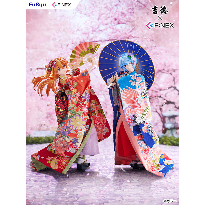 Yoshitoku x F:NEX -Japanese Doll- 1/4 Scale Figure (Shikinami Asuka Langley / Rei Ayanami) 新世紀福音戰士 明日香 綾波麗