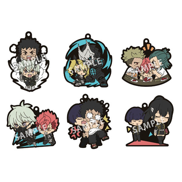 Rubber Mascot Buddycolle Kaiju No.８ (set of 6) 怪獸8號 吊飾 匙扣