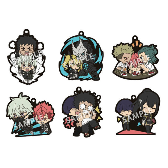 Rubber Mascot Buddycolle Kaiju No.８ (set of 6) 怪獸8號 吊飾 匙扣